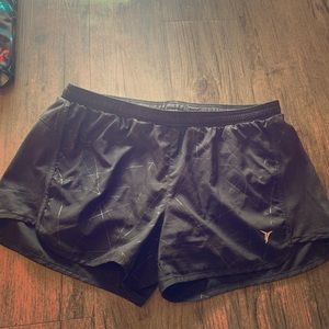 Women’s size M black running shorts- old navy